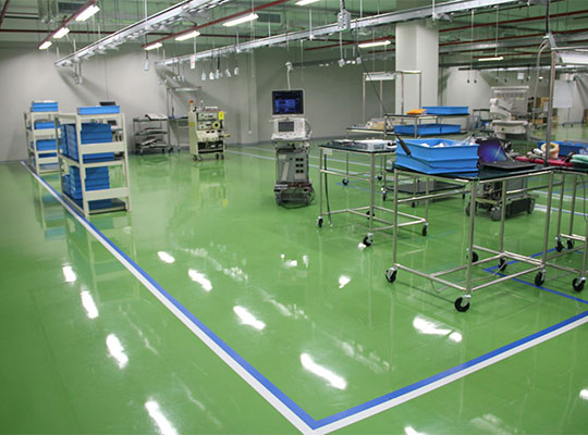 地坪刷漆與防靜電地坪漆施工的區(qū)別